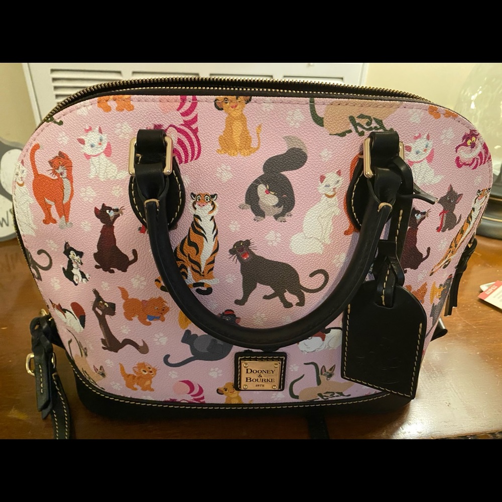 Disney Dooney &Bourke satchel cats AP exclusive